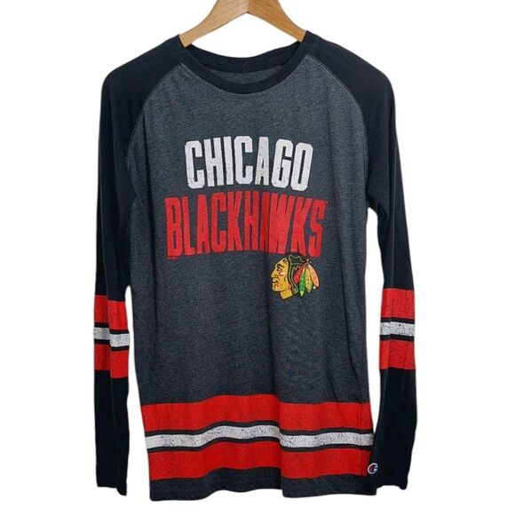 Champion Other - Champion Chicago Blackhawks Shirt Long Sleeve NHL Hockey Size Medium Tunic Top